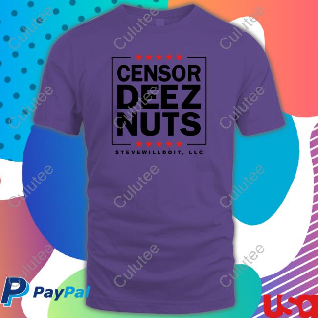 Fullsend Stevewilldoit Censor Deez Nuts Tee
