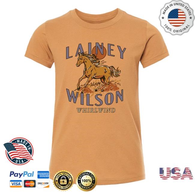 Lainey Wilson Whirlwind Youth Short Sleeve Tee