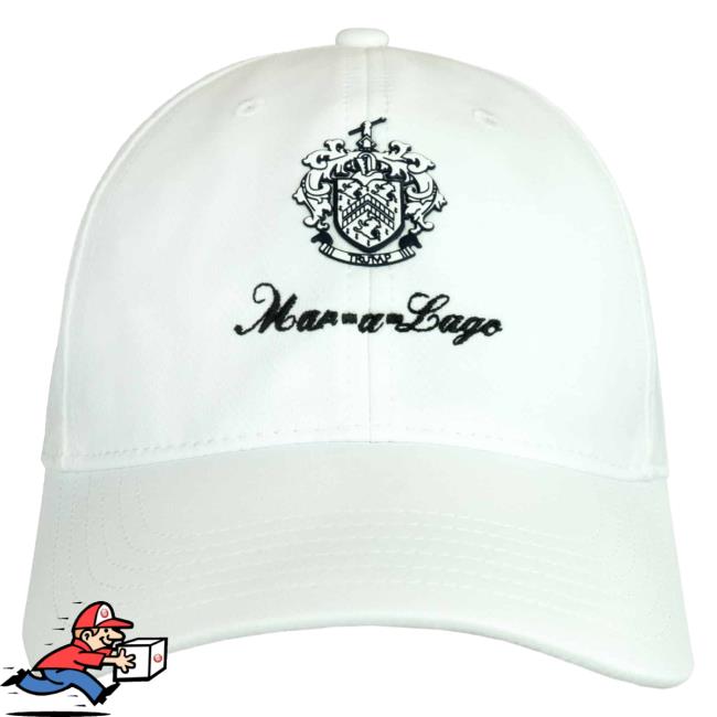 Official Donald Trump Merch Store Donald Mar-A-Lago Crest Hat Donald Trump Apparel Clothing Shop DonaldTrump