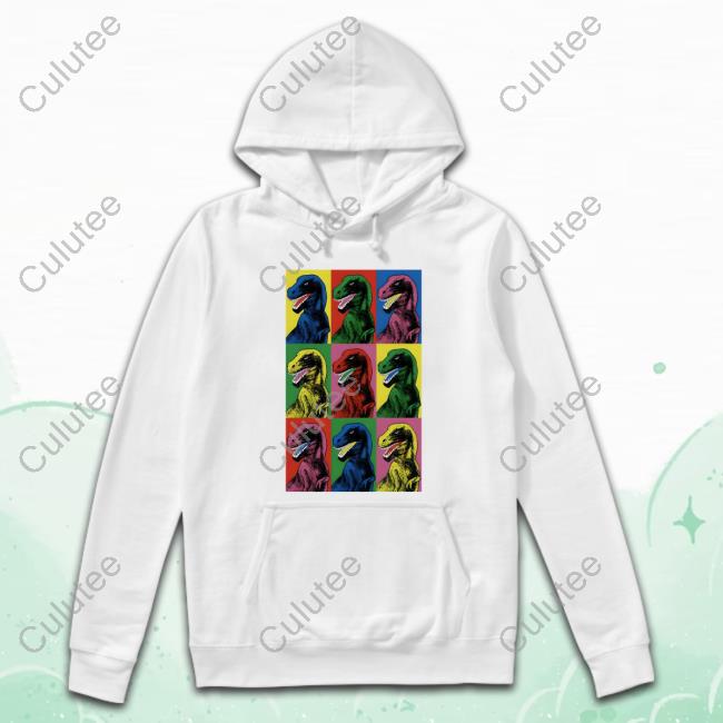 Steven Spielberg Dinosaur Pop Art Shirt
