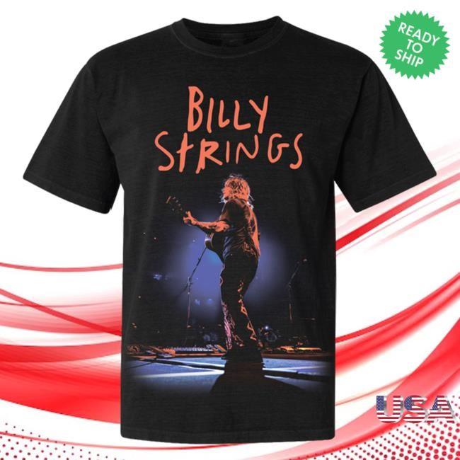 Billy Strings - Live Vol. 1 Tees Black | Billy Strings Clothing Shop Kurtisconner