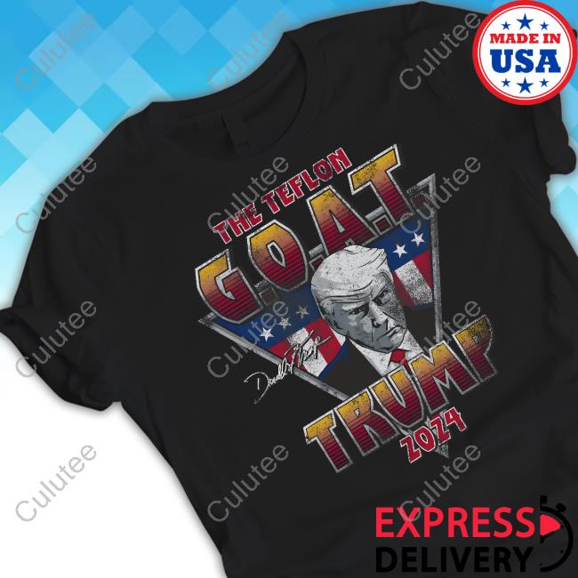 Official The Officer Tatum Store The Teflon Goat Trump 2024 Hoodie