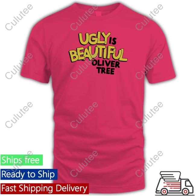 Oliver Tree Merch Ugly Is Beautiful Oliver Tree Hooded Sweatshirt