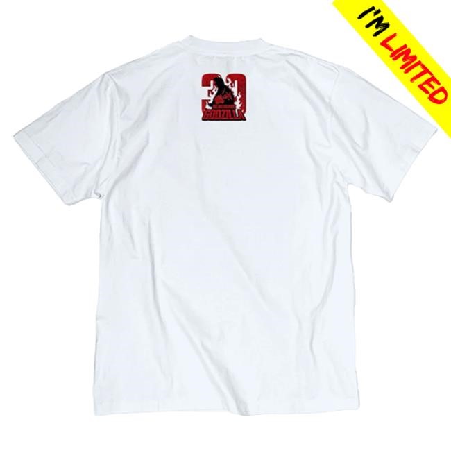 Official Godzilla Merch Store Godzilla vs. Destoroyah 30th Anniversary Scene Illustration Tshirt 5 (Godzilla vs. Destoroyah) Black