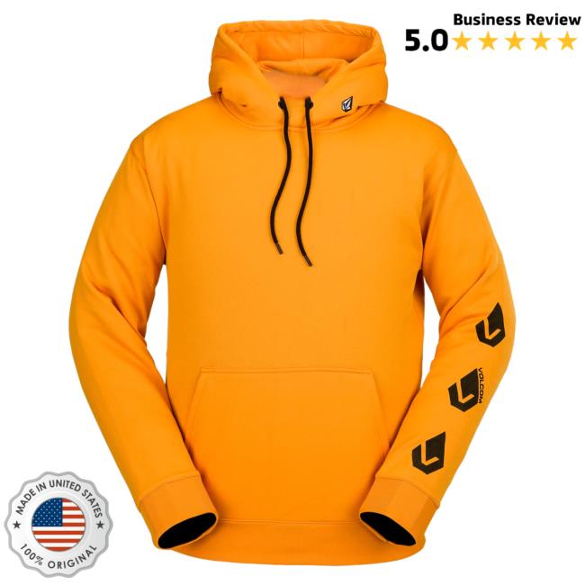 Volcom Stone Clothing Shop Store Core Hydro Crewneck Gold