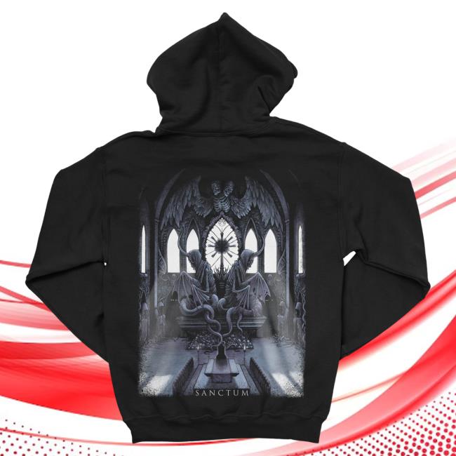 Indie Merch Store Angelmaker Sanctum Album Pull Over Hoodie Indiemerchstore