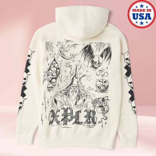 Official Sam And Colby Merch Store Inked Hoody Bone Xplr Shop