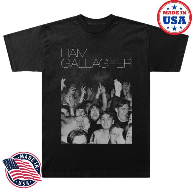 Official Liam Gallagher Merch Store C'mon You Know Photo UK 2022 Tour Shirt | Liam Gallagher