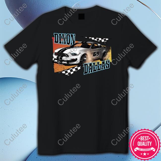 Dixon Dallas Merch Mustang Tee Shirt Dixondallas