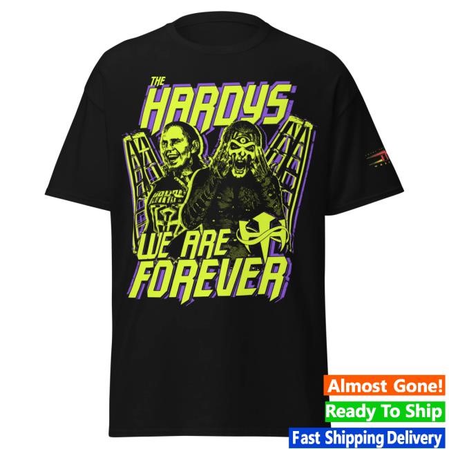 Official Tna Merch The Hardys “Ladder Match - Black Edition” Tshirt