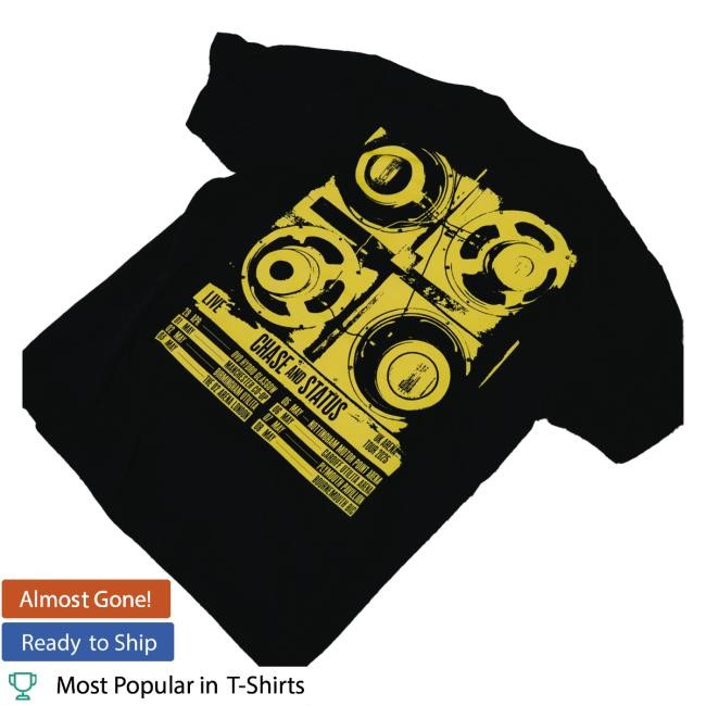 Official Chase And Status Store Shop Chase & Status 2025 Tour Hot Shirt