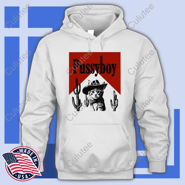 Pussyboy Reds Cat Hoodie