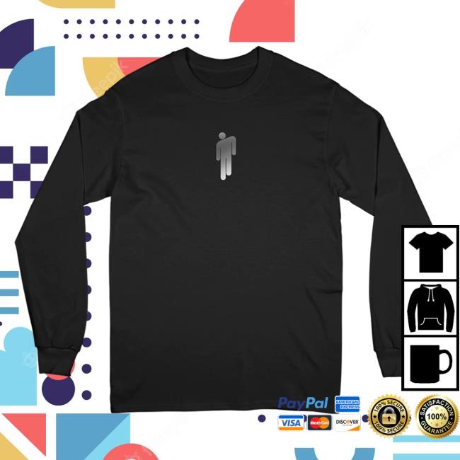 Official Billie Eilish Merch Store Billie Eilish Reflect Tour Black Long Sleeve T Shirt Billie Eilish Apparel Clothing Shop BillieEilish