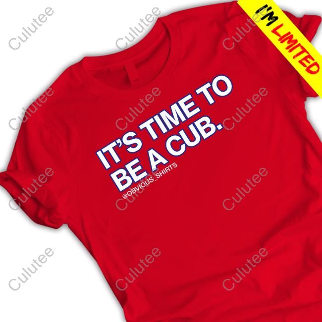 It's Time To Be A Cub Hoodie