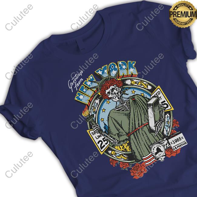 Official Greetings From New York United States Of Dead T-Shirt