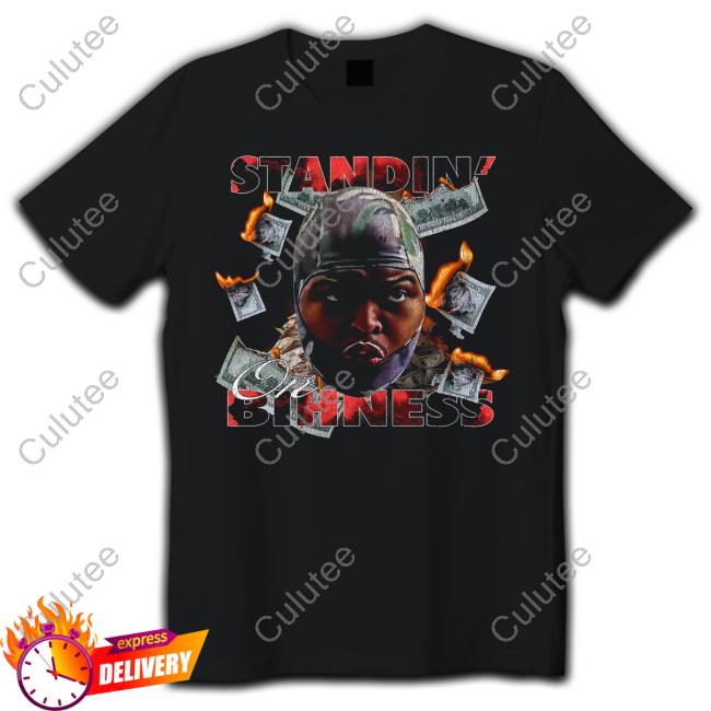 Official Druski 4Lifers Merch Standin On Bihness Tee