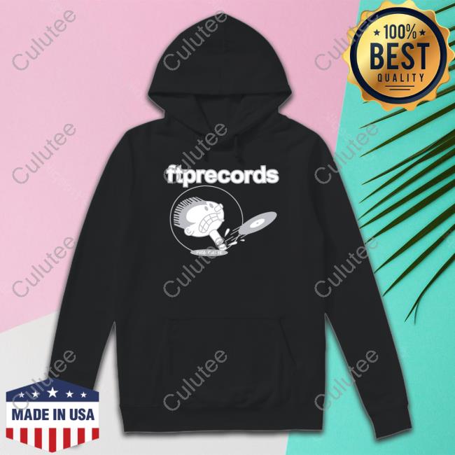 Official Fuck The Population Merch Ftp Records Pullover Hoodie