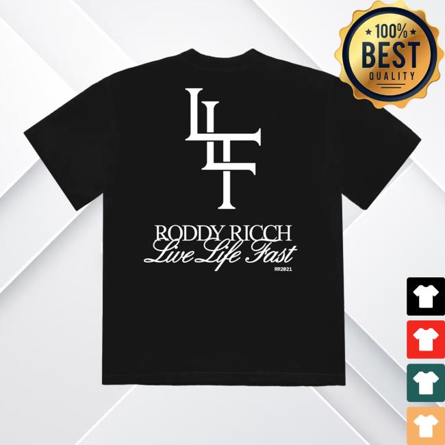 Official Roddy Ricch Merch Roddy Ricch Llf Angel T Shirt