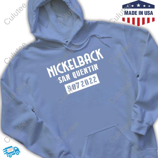 Nickelback Merch San Quentin Single Black Crewneck Sweatshirt Official Nickelback Merch San Quentin Single Black T Shirt