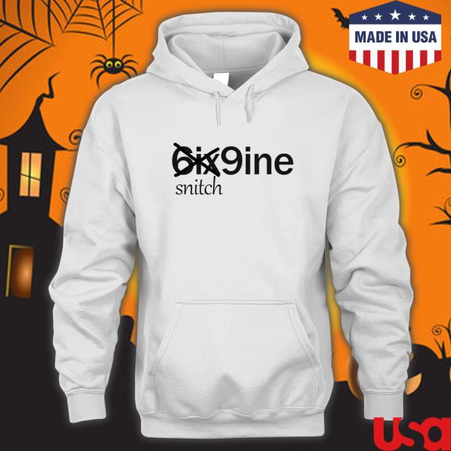 Official Snitch Typo Design Rap Music 6ix9ine Sweatshirt