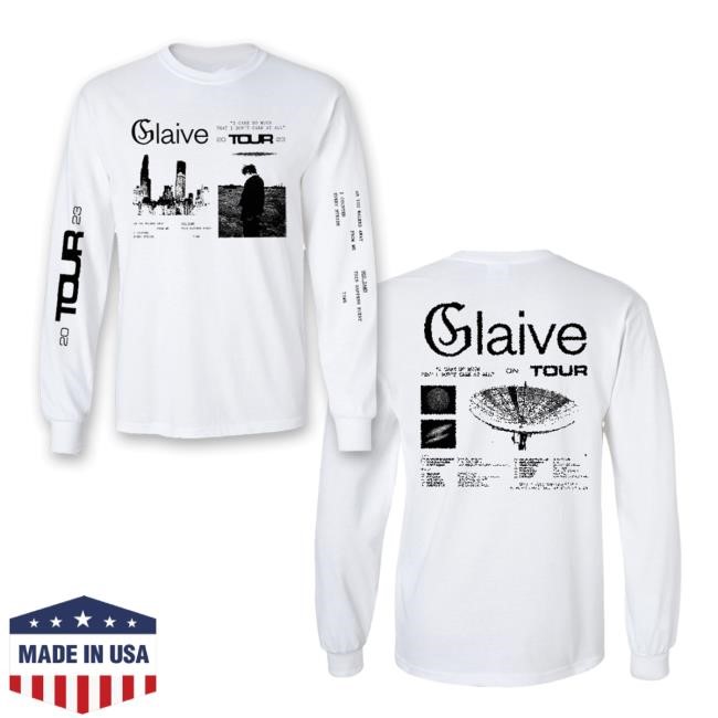 Glaive Tour Essential Long Sleeve Shirt – Glaive Shop Merch Glaivemusic