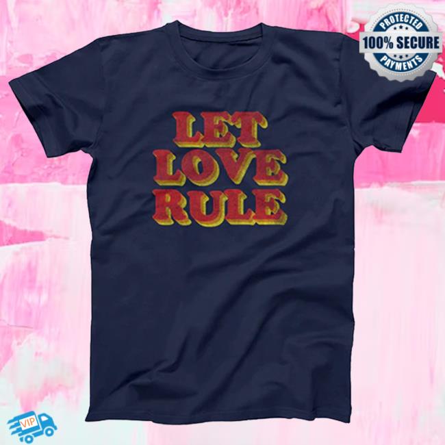 Official Lenny Kravitz Store Shop Let Love Rule Navy Attractive Shirt Lenny Kravitz Apparel Clothing