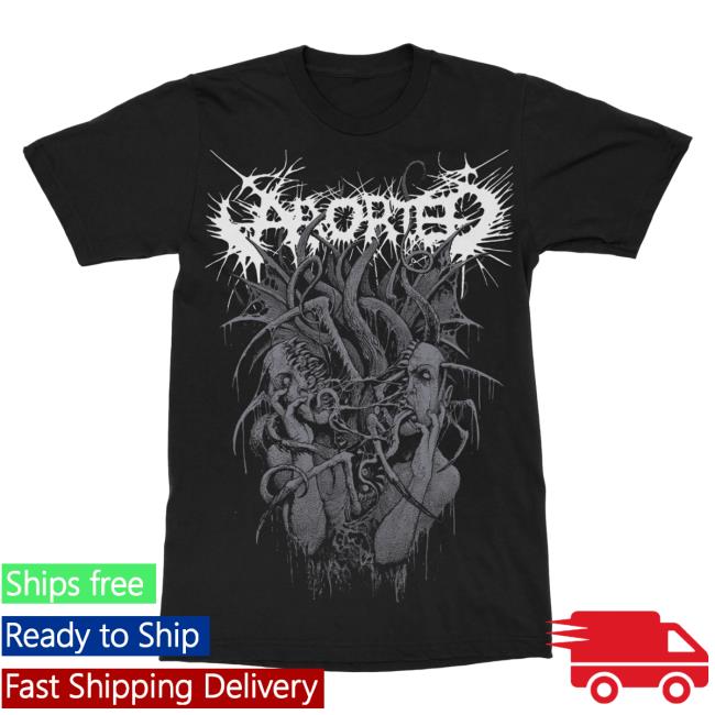Official Indie Merch Store Shop Aborted "Dementophobia" Top Shirt IndieMerchStore