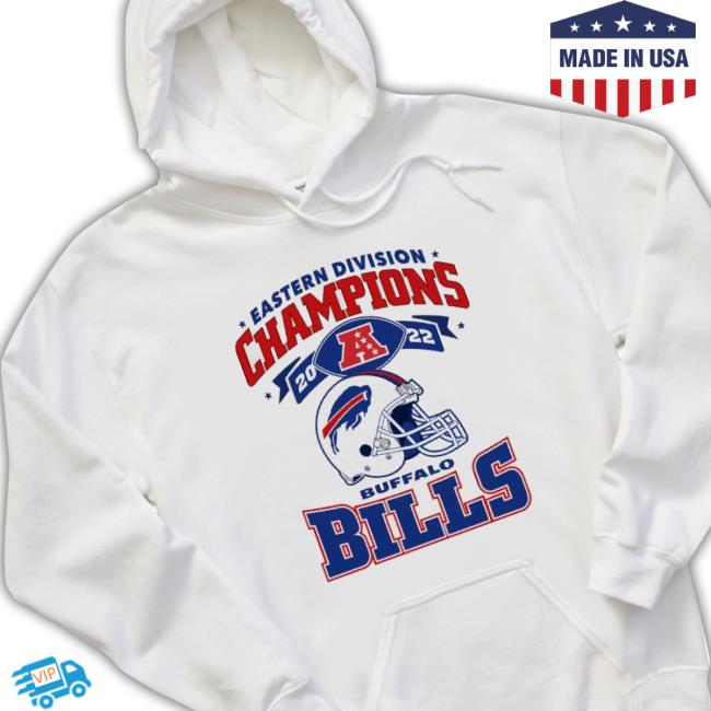 Eastern Division Champions 2022 Buffalo Bills Hooded Sweatshirt