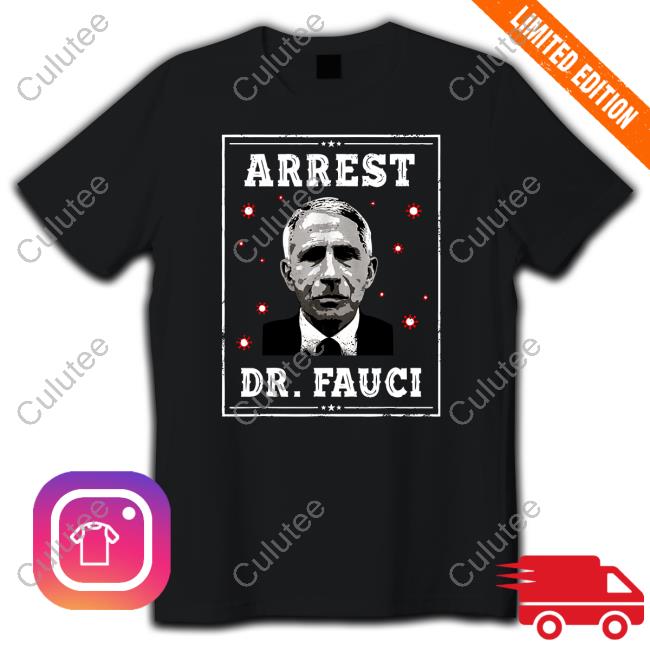 Ron Filipkowski Arrest Dr.Fauci Tee Shirt CPAC Bannon’s Show