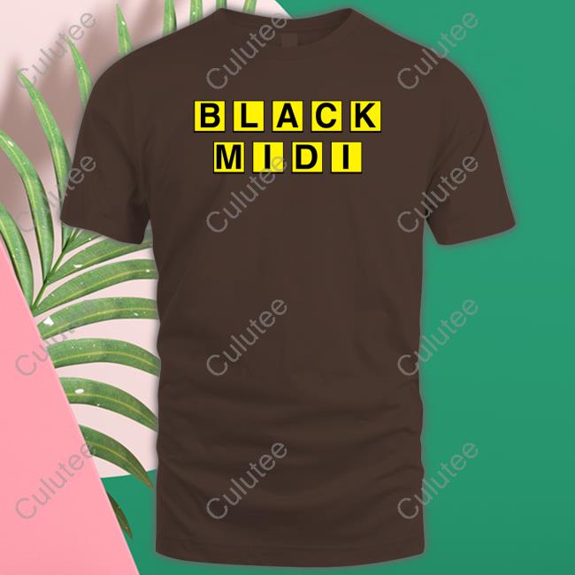 Black Midi Waffle House Shirt