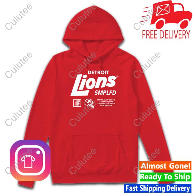 Detroit Lions SMPLFD Hoodie Colton Pouncy