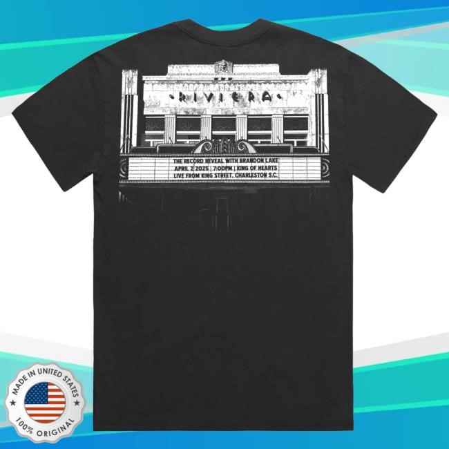 Brandon Lake Merch Riviera Theater Reveal Tshirt
