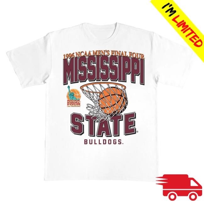 Official Slam Goods Mississippi State '96 Final Four Heavy Tees SlamGoods