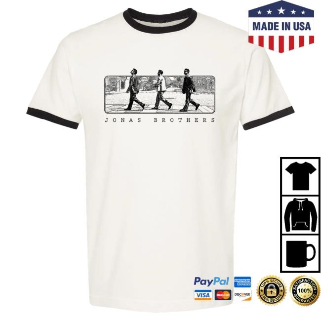 Official Jonas Brothers Merch Jonas Road Ringer T Shirt