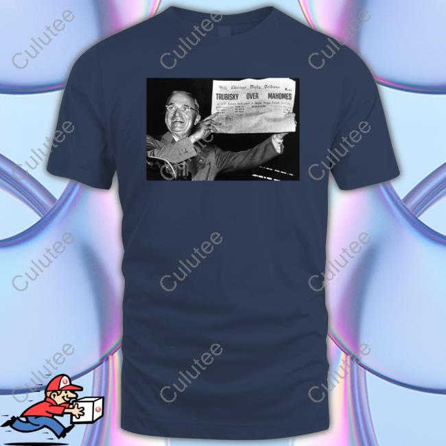 Official Trubisky Over Mahomes T Shirt