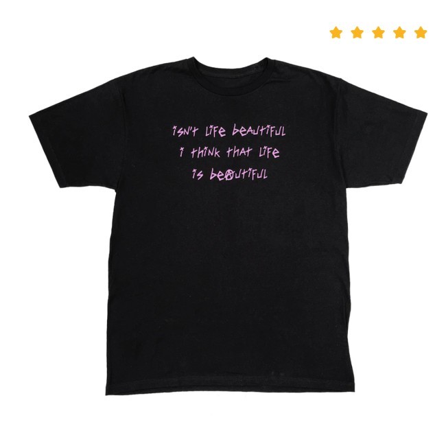 Life Is Beautiful T Shirt Lil Peep