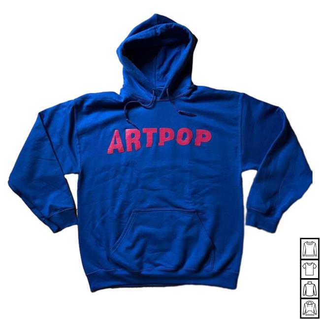 Official Lady Gaga Artpop Gaga Pull Over Hoodie