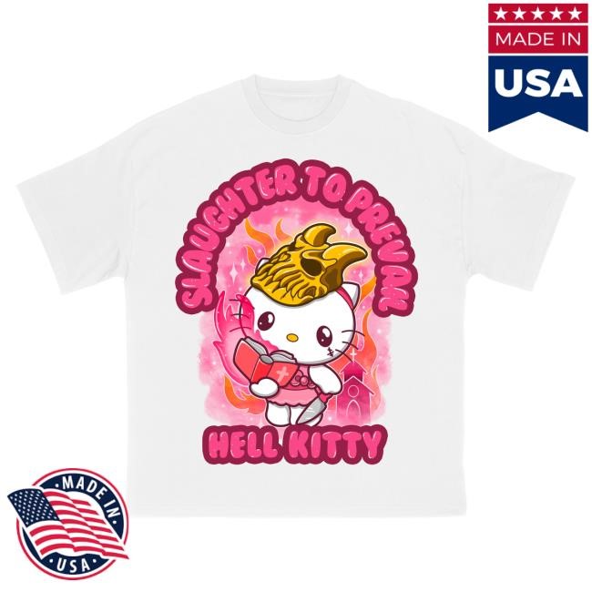Slaughter to Prevail - Hell Kitty - WhiteShirts