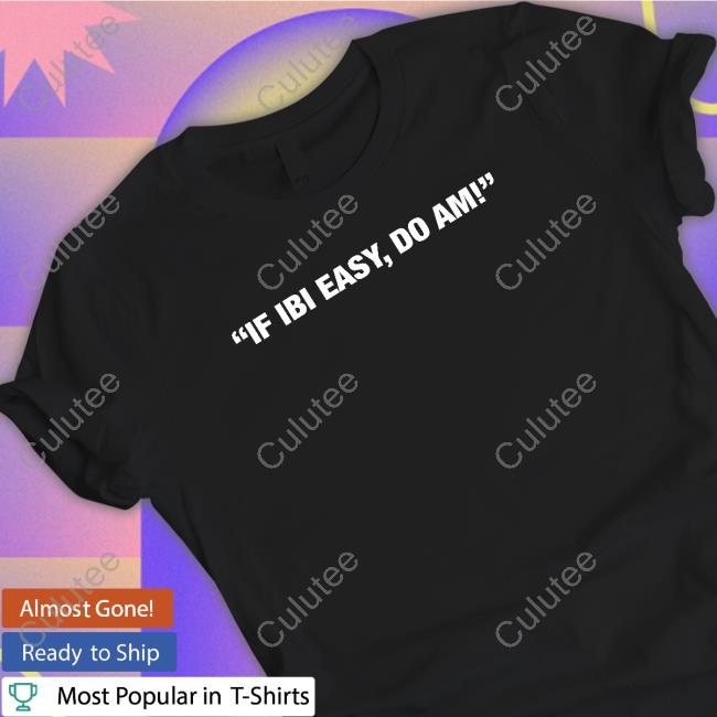 If Ibi Easy Do Am Sweatshirt Black