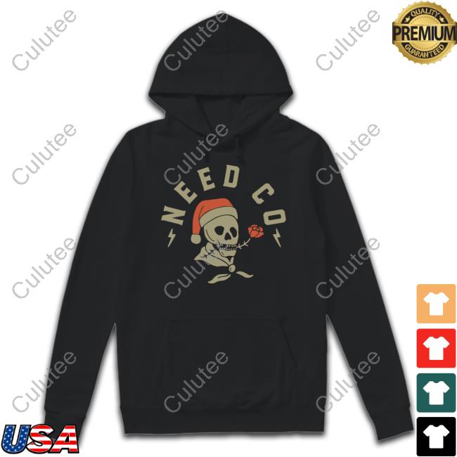 Need Co Shop Santa Skull Shirt