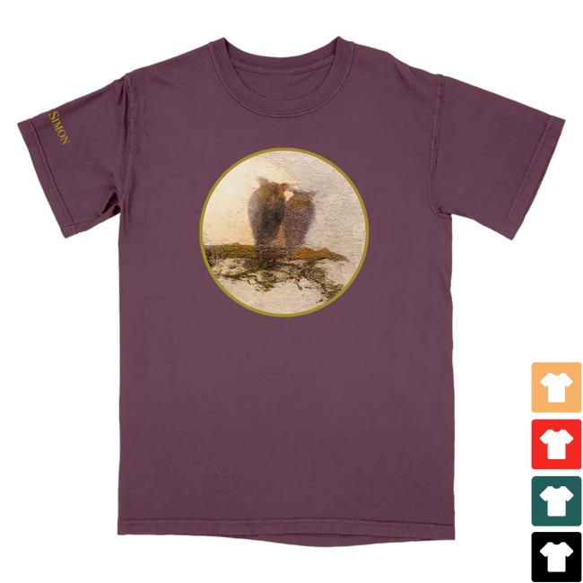 Official Paul Simon Merch Store Paul Simon Purple Owl T-Shirt
