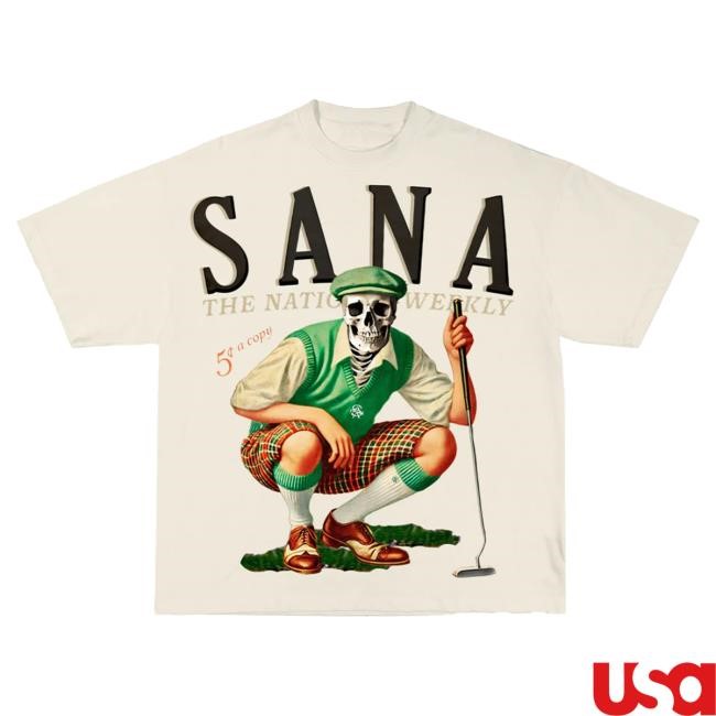 Official Sana Detroit Clothing Store Shop Golf Weekly New Shirt SanaDetroit