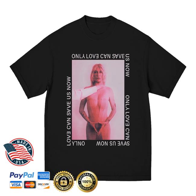 Official Kesha Store Merch Only Love Can Save Us Photo Tour 2023 Tee