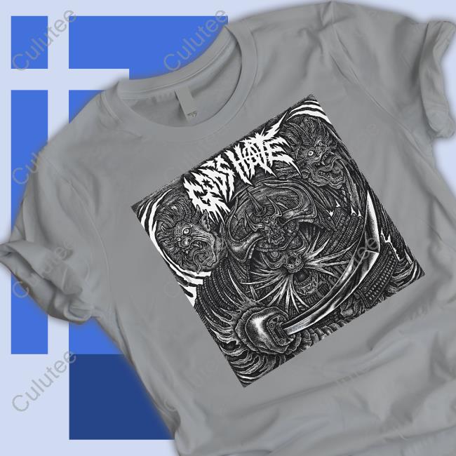 Official Closed Casket Activities Merch God's Hate - Sugi War Man Shirts God’S Hate