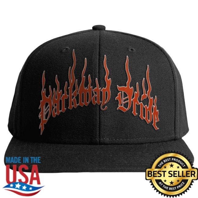 Official Parkway Drive Merch Store Shop Parkway Drive Flame Logo Snapback Hat ParkwayDrive