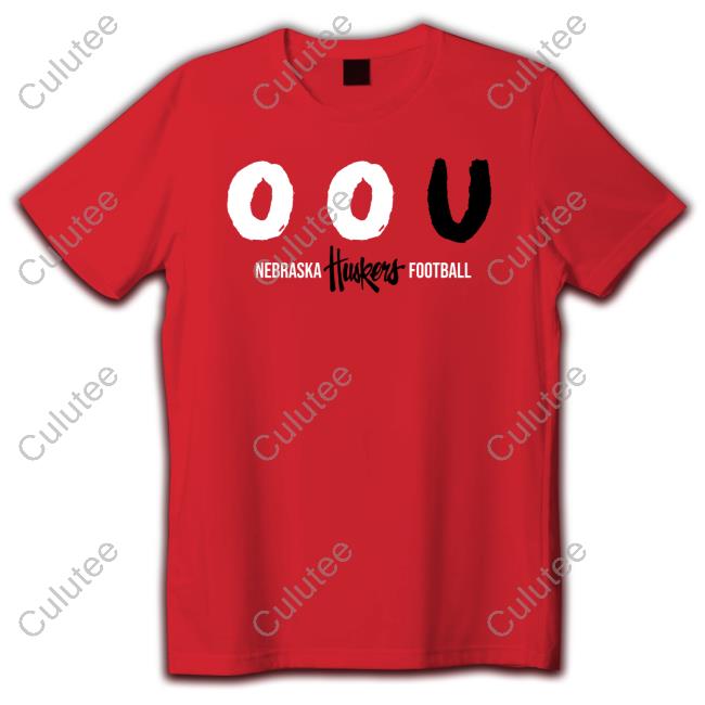OOU One Of Us Nebraska Huskers Football Hoodie