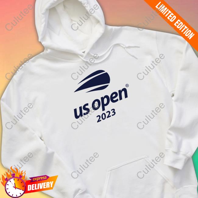 Official Us Open Merch Us Open 2023 Official Logo White T Shirt Us Open 2023 Official Logo White Tee