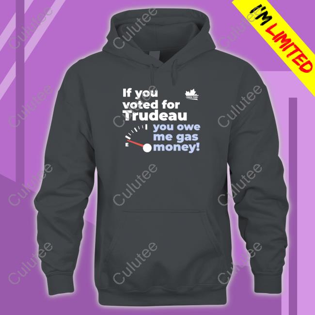 If You Voted For Trudeau You Owe Me Gas Money T Shirts