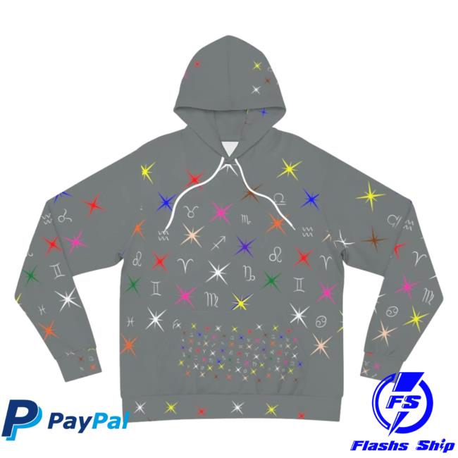Official Signshirtz Clothing Merch Constellations Design - Gray Large Aop Top Shirt 3D All Over Print