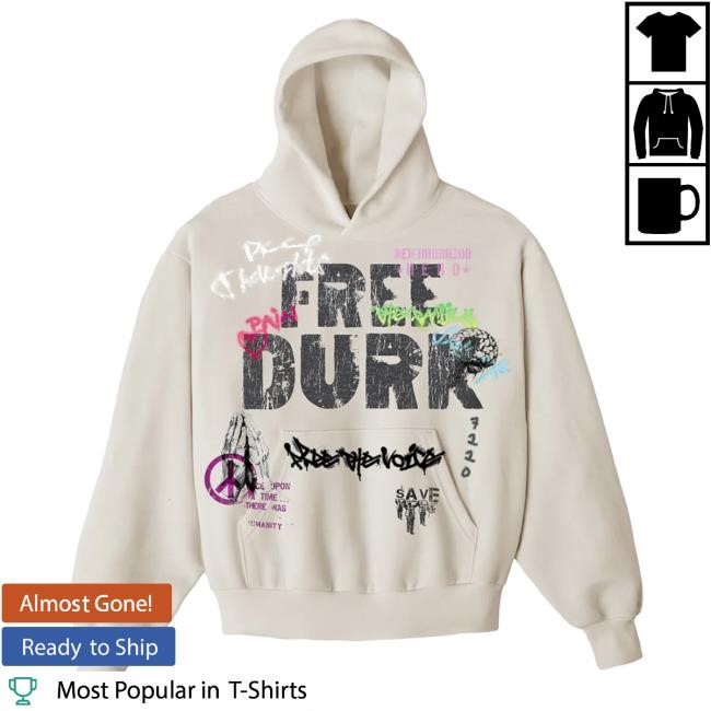 Lil Durk Merch Store Free Durk (Deep Thoughts Edition) Pullover Hoodie